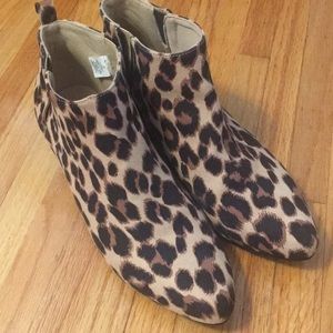 Leopard Booties